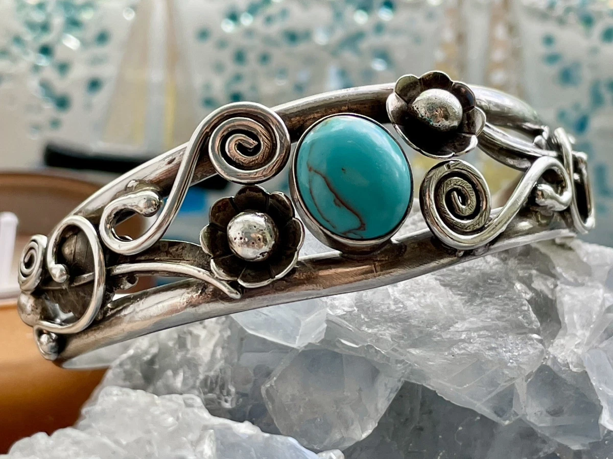 Turquoise Bangle Sterling Silver Fine Jewellery for sale | eBay UK