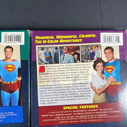 Adventures Of Superman DVD Box Sets Complete Seasons 3-4 & 5-6 - Picture 5 of 5
