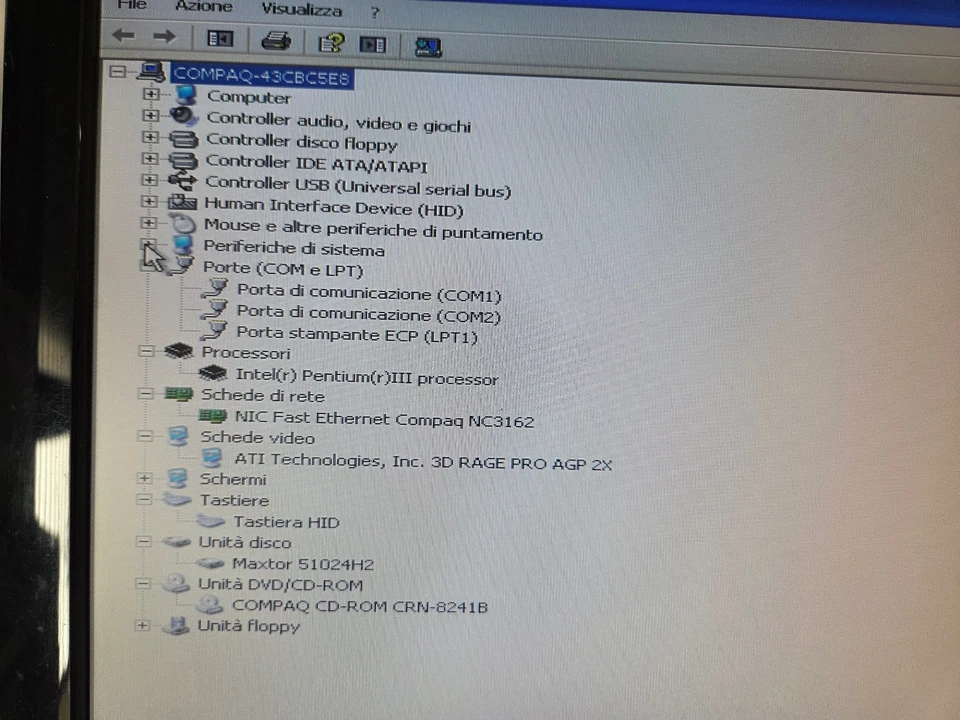 Compaq DeskPRO Pentium III 647Mhz con 512mb di Ram Hard disck 10Gb - Immagine 4 di 4