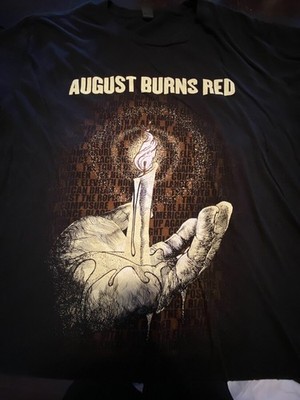 Vintage August Burns Red Band Black Shirt Unisex Concert S to 5XL MO077