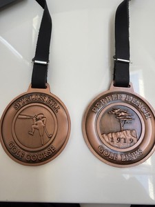 Pebble Beach And Spyglass Golf Bag Tag- New