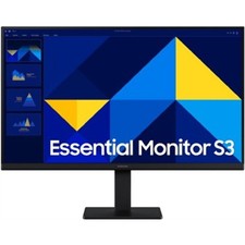 Monitor Profesional Samsung Essential Monitor S3 S24d304gau/24"/ Full Hd/ Negro