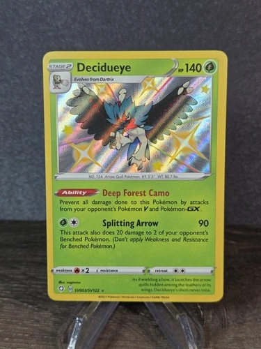 Shining Fates: Shiny Vault #SV003/SV122 Decidueye
