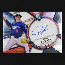 Roki Sasaki Autograph 2025 912023