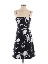 Nine West Women Black Cocktail Dress 2