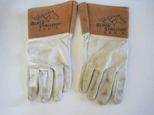 Black Stallion Leather Gloves