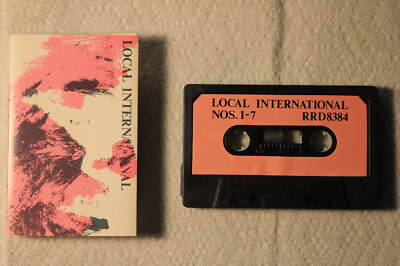 Local International 1-14 cassette Negativland After Dinner Red Crayola TESTED
