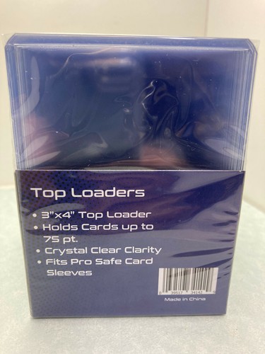 1 Pack: 3"x4" 3x4 55pt to 180pt Clear Toploaders For Thicker/Super Thick Cards - Picture 8 of 32