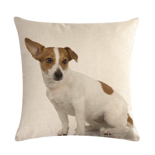 Cute Pet Dogs/Cats Printing Cushion Cover Square Pillowcase Home Decorative Soft - Picture 19 of 32
