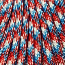 550 Paracord Freedom (Liberty) 100 FT. USA made & seller-same day shipping