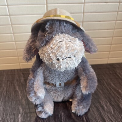 Disney Eeyore Safari Winnie Puuh Parks Authentic Animal Kingdom Plüsch D3