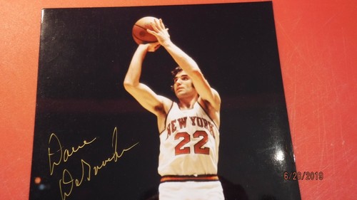 Dave Debusschere Signed Knicks 8x10 Photo -Global or JSA Holo. Authenticated - Picture 6 of 7