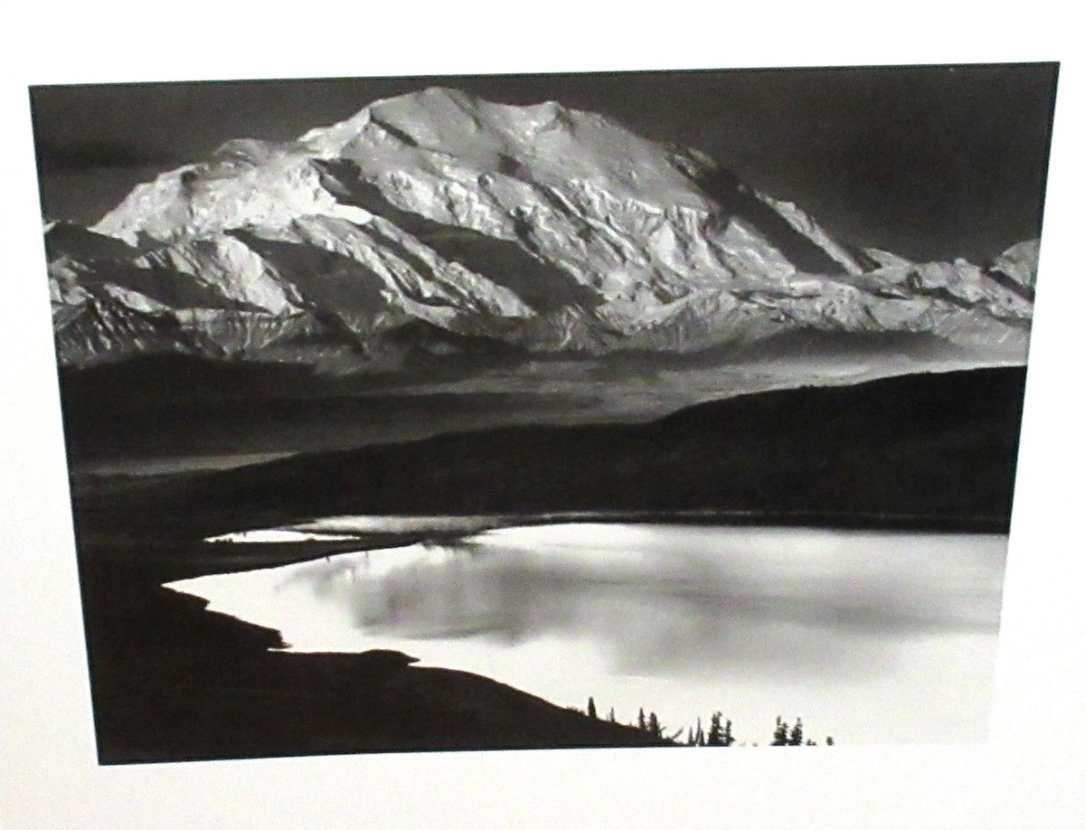 Mt. McKinley/エンボスマーク入/アンセル アダムス/ポスター Amazon.co.jp: ポスター アンセル アダムス Mt. McKinley Range
