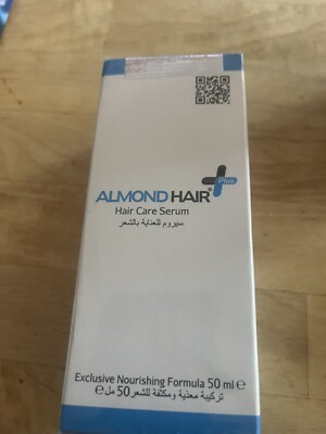 Almond Hair Plus Hair Care Serum Exclusive Nourishing Formula Exp 02/25 NEW #L23