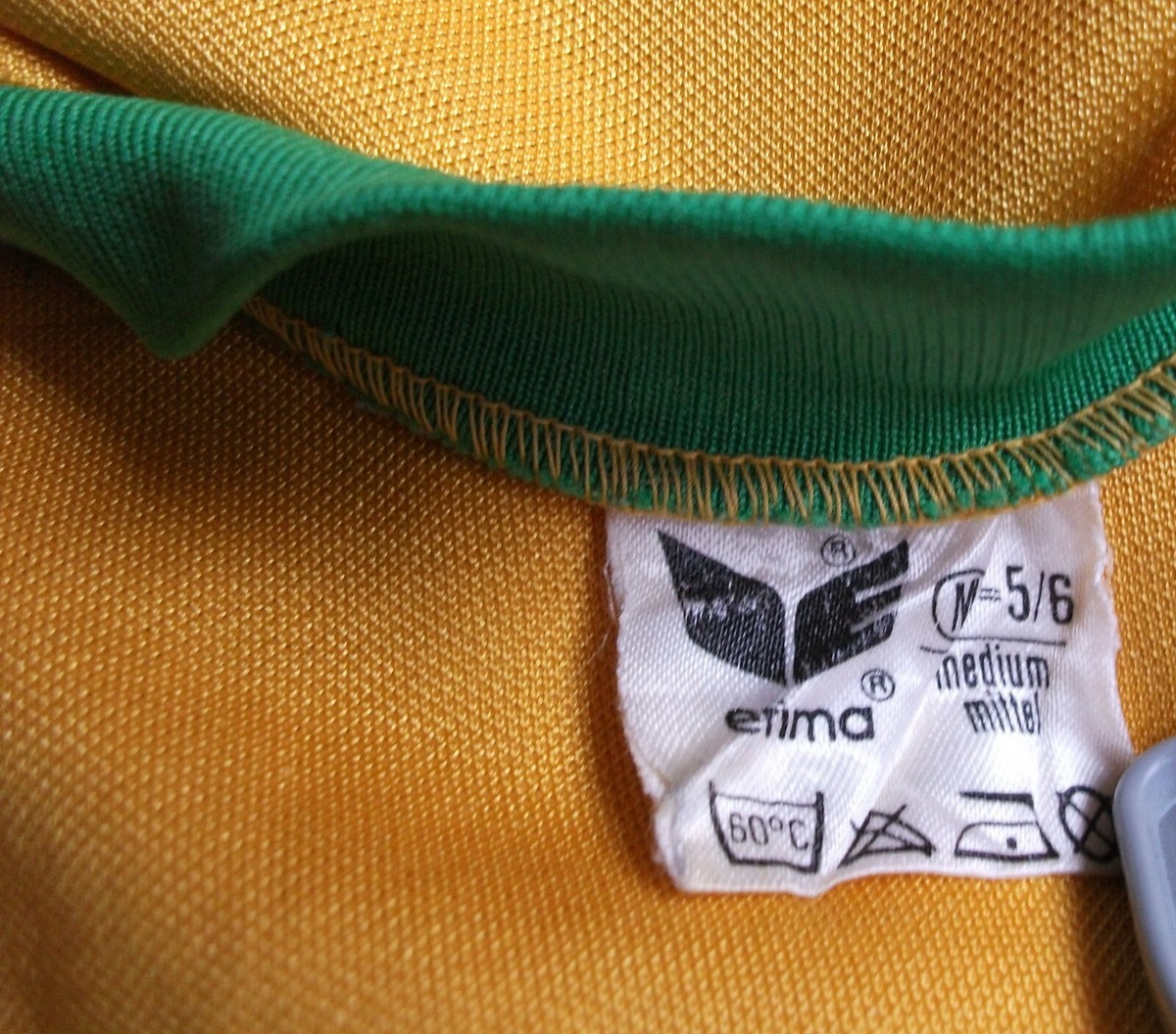 erima 80’s ナンバリング・ユニフォームLアメリカ製　希少ブラジル Vintage Rare Brazil 1980 1981Home Football Soccer Shirt