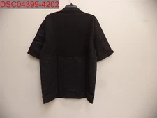 Fashion Seal Healthcare Chefs Edge Unisex Coolin' Edge Chef Coat, M RRC1065BK