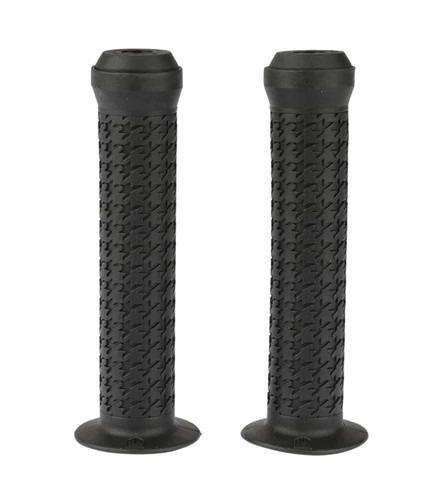 New BMX Haro Stitch Grip Set Flanged Black Colour - Picture 2 of 5