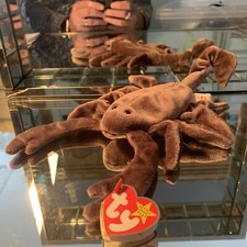 RARE FIND New Ty Stinger the Scorpion beanie babies