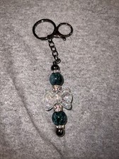 Handmade Beaded Keychain, Purse Charm, Zipper Pull
