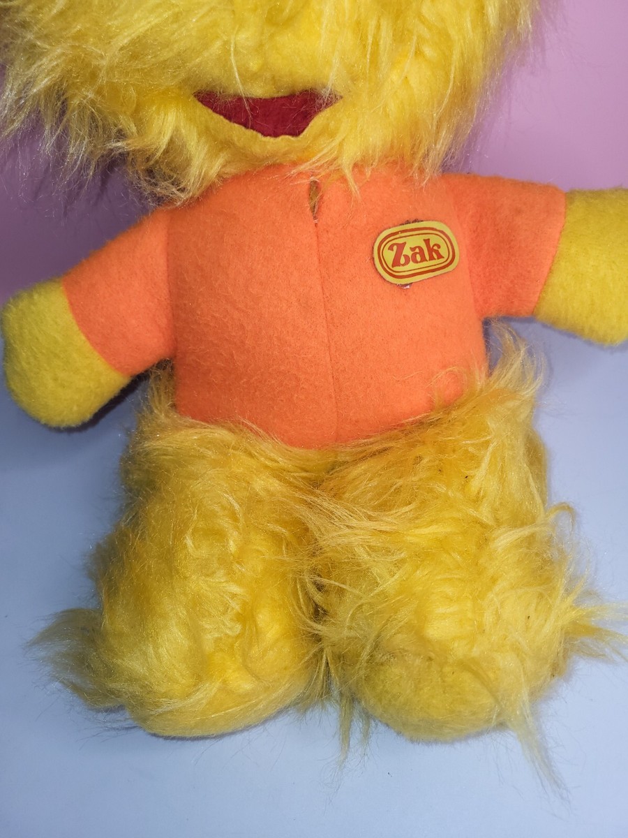 ANIMAL FAIR INC Vintage 1974 Rare ZAK Stuffed Animal 19 Inch Plush