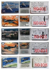  Aircraft fighter military model assembly kit 25 Styles collection 80401-80425