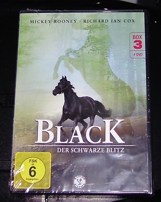 BLACK, DER SCHWARZE BLITZ BOX 3   DVD SCHNELLER VERSAND NEU & OVP 