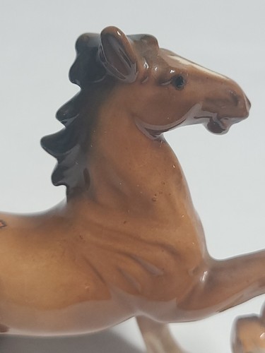 Vintage Porcelain Horse Figurine Pugwash Nova Scotia Souvenir Collectible - Picture 20 of 22