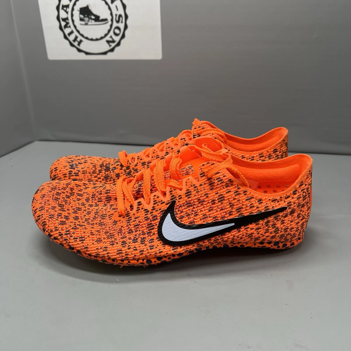NIKE Zoom Track & Field Mamba 6 Electric Distance Spikes Mens 12‎ Orange Olympic Nike Zoom Mamba 6 Olympics Electric Pack Track Spikes Men main image 2