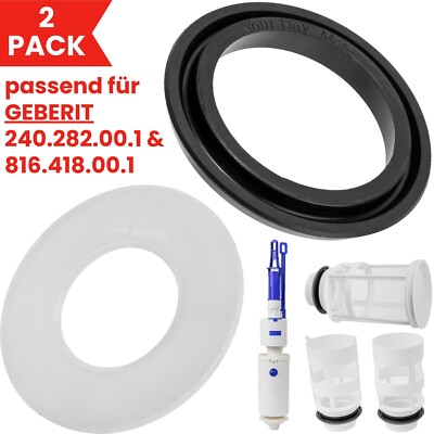 Bassin Heberglocke Dichtung Set passend für Geberit UP Spülkasten Lippendichtung