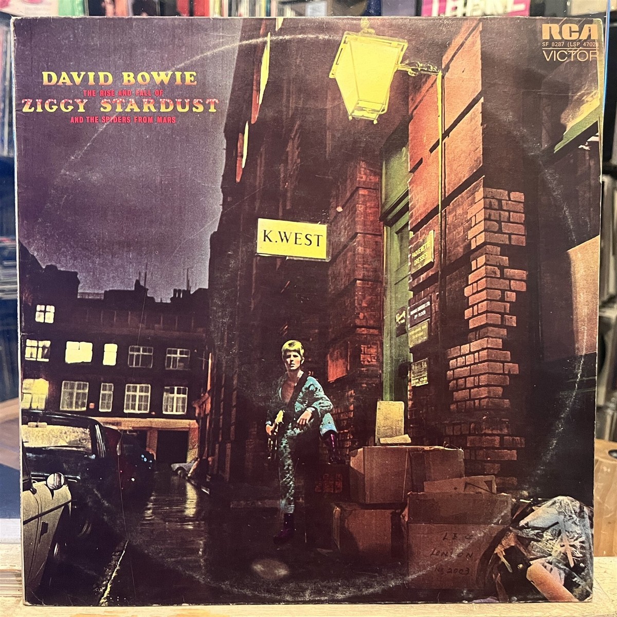 ROCK]~EXC LP~DAVID BOWIE~Ziggy Stardust And The Spiders From