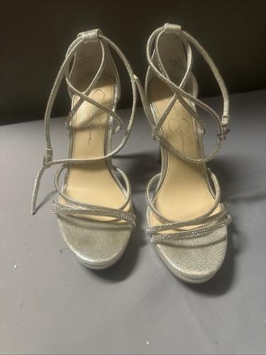 Jessica Simpson Women's Averie Heeled Sandals – Stiletto Open-Toe With Ankle Strap - View #4