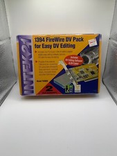 Intek21 1394 DV Pack - FireWire adapter, Cable And Software NEW Factory Sealed