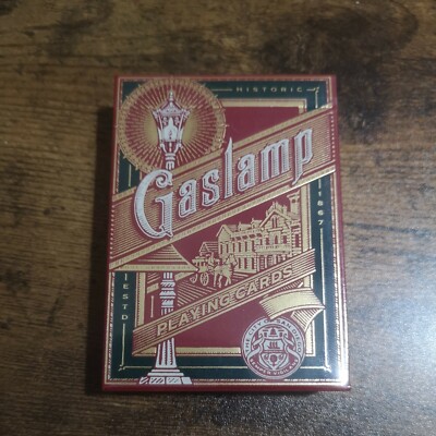  Gaslamp Playing Cards New & Sealed Art of Play USPCC San Diego Dan Dave Deck
