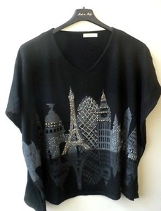 maglia con brillantini