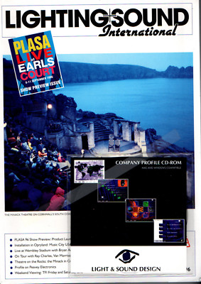 Lighting/Sound International magazine September 1996 On Tour Ray Charles