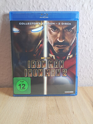 Iron Man 1+2  [Collector's Edition] - Blue Ray mit Robert Downey Jr.