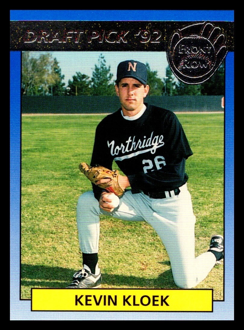 1992 Front Row Draft Picks Silver #30 Kevin Kloek | eBay