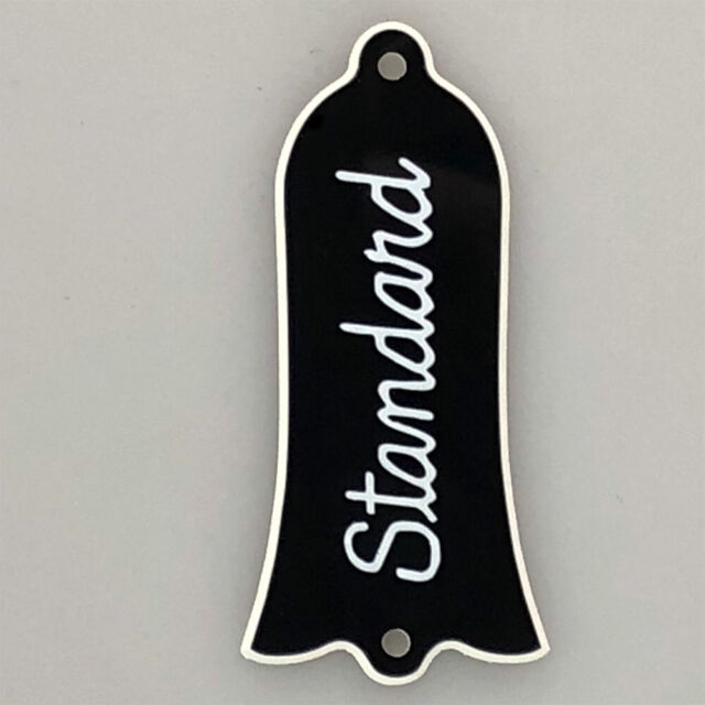 Guitar Parts For Gibson LP 'Standard' TRUSS ROD COVER PLATE 2Ply Black