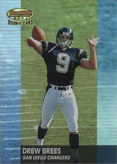 2001 Bowman's Best Drew Brees #121 - 1 of 2