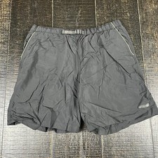 COLUMBIA Black Button Nylon Shorts Men - Size L