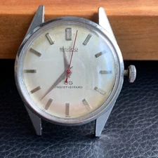 Jaquet Girard Stainless Steel 17 Jewels Wristwatch Project PARTS / REPAIR