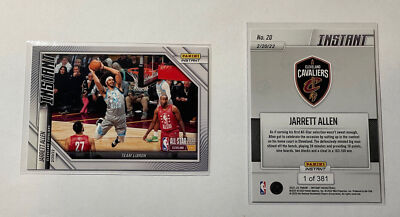 JARRETT ALLEN - 2021-22 PANINI INSTANT NBA ALL-STARS #20 - TEAM LEBRON -1 Of 381