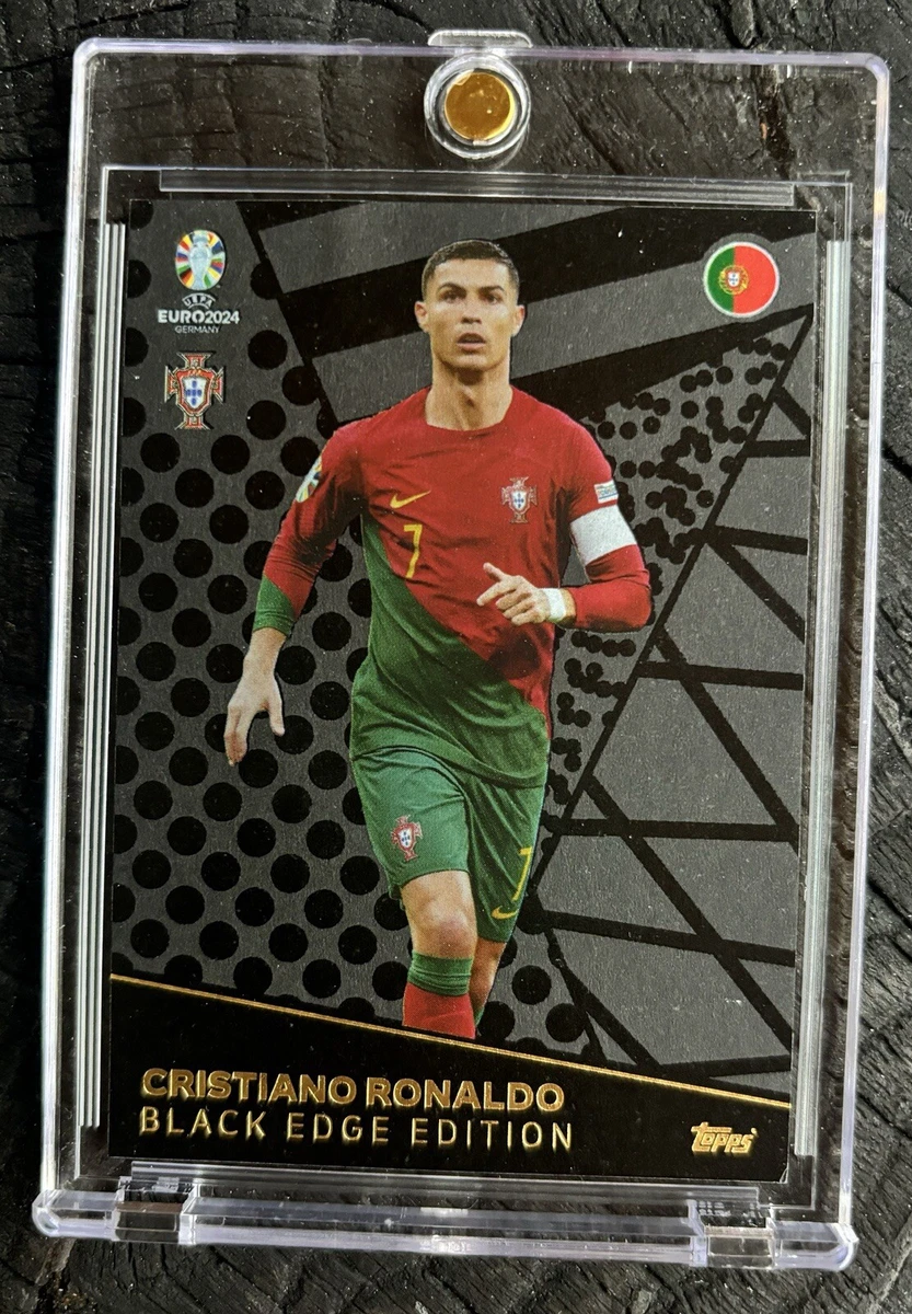新品未使用 EURO2024モデルポルトガル代表 ロナウド No.7 M Topps Match Attax Uefa Euro 2024 Cristiano Ronaldo #BE 7 for sale