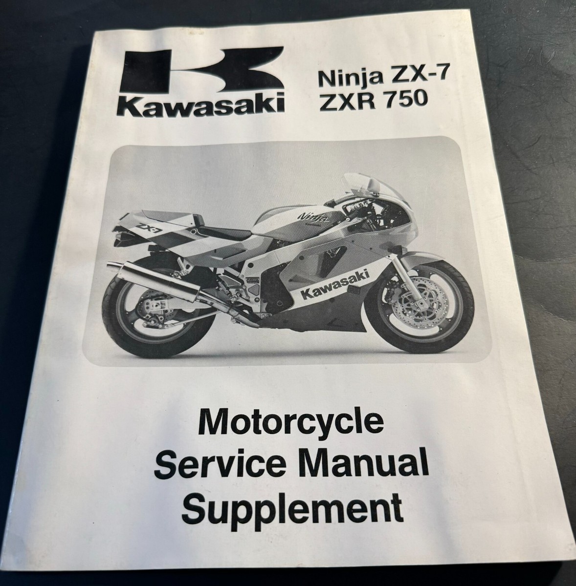 maniページ 1990 KAWASAKI NINJA ZX-7 & ZXR 750 SERVICE MANUAL 99924-1126