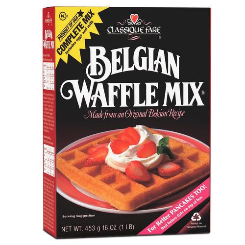 Classique Fare Belgian Waffle Mix - Makes Light and Crisp Waffles, Pancakes, Muf - 第 11/12 張圖片