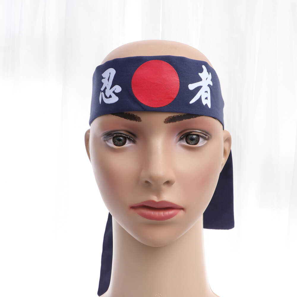 Japanese Style headwraps headtie Headbands for Men Chef Hair Bands