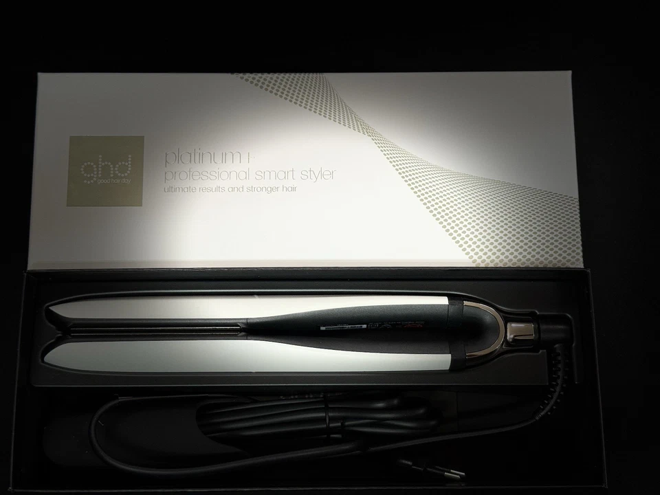 ghd Platinum Plus + Plancha de pelo y estilista profesional en blanco - Nuevo - Imagen 4 de 4