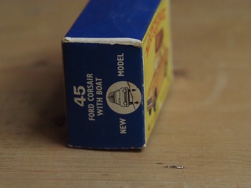 Matchbox Lesney No 45, Ford Corsair mit Boot (Gebraucht mit Original Box) - Afbeelding 7 van 8