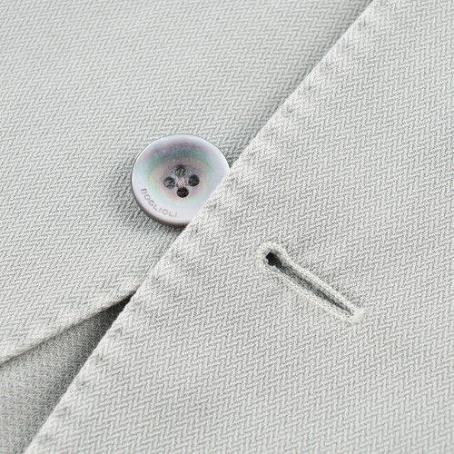 Boglioli Micro Herringbone Cotton-Silk 'K Jacket' Sport Coat 38R (Eu 48) NWT - Picture 6 of 9