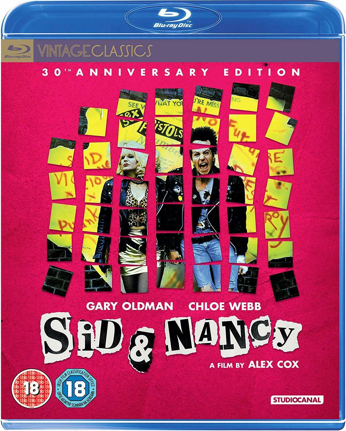 SID & NANCY Blu-ray Gary Oldman New